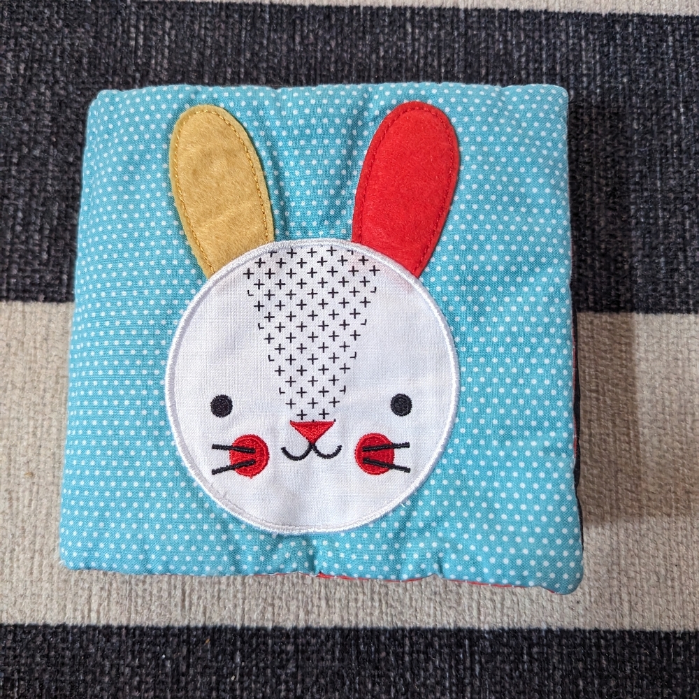 Petit Collage Baby Bunny Soft Book